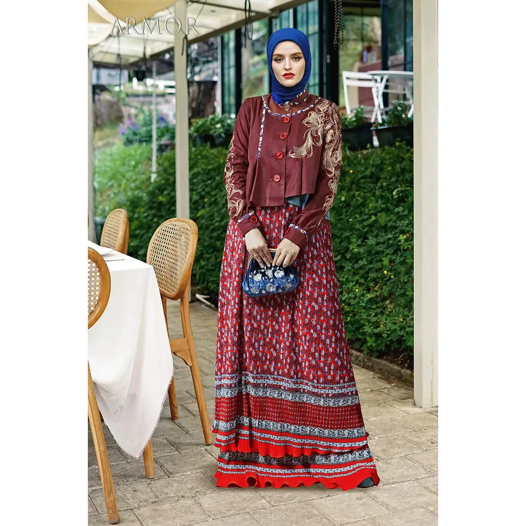 Abaya Victoria Broonch TH-0324002