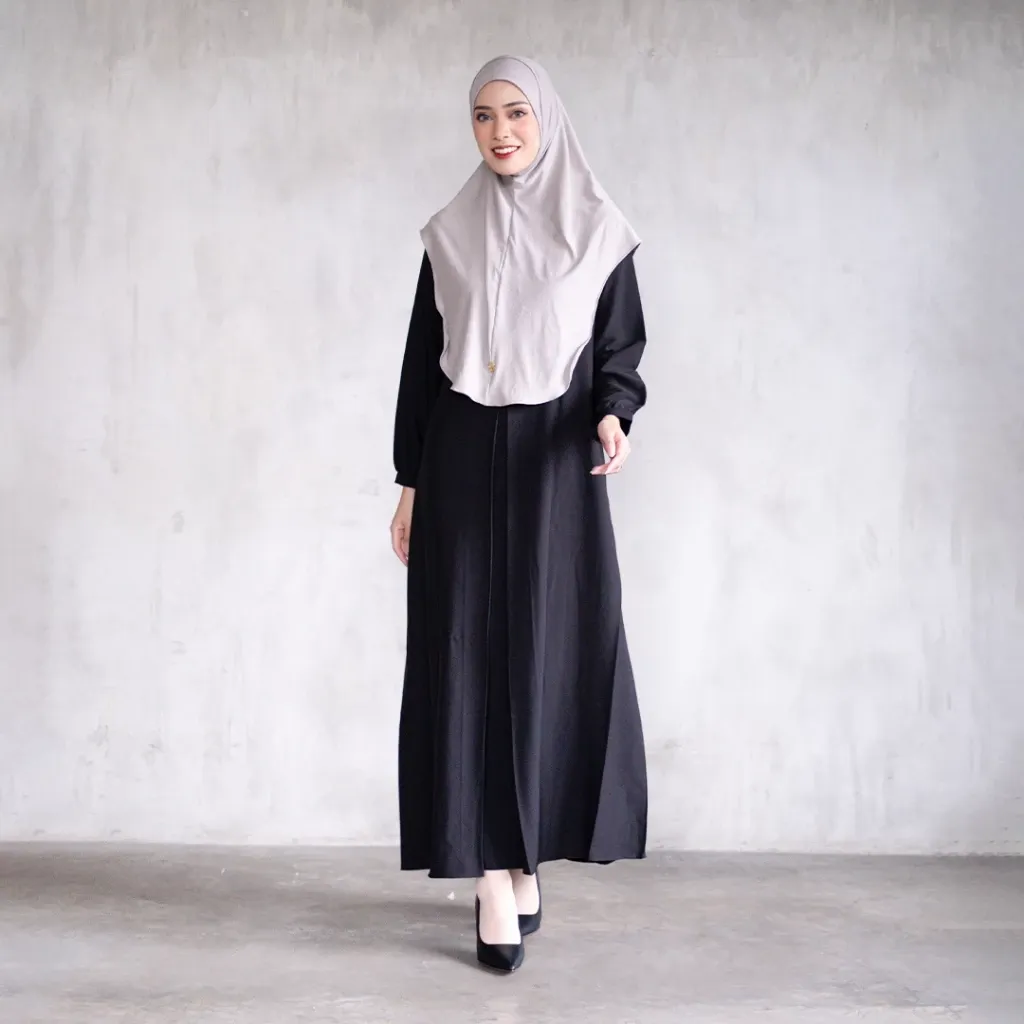 Alea Dress Gamis Umroh Abaya Polos