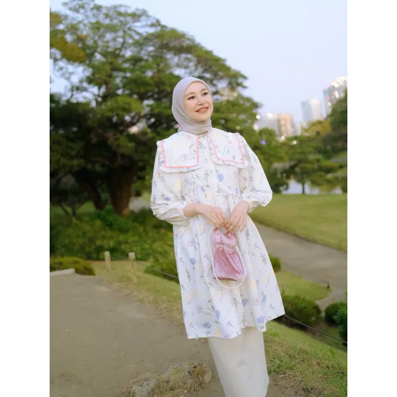 Atasan Tunik Midi Haidee & Orlin, Yoona, Xaviera