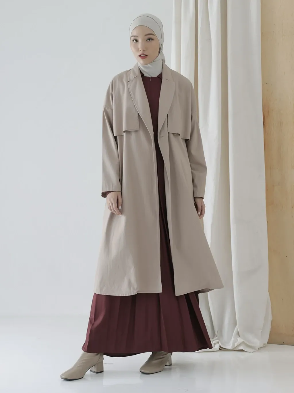 Blazer Panjang Wanita Korean Style - Narya by Aska Label