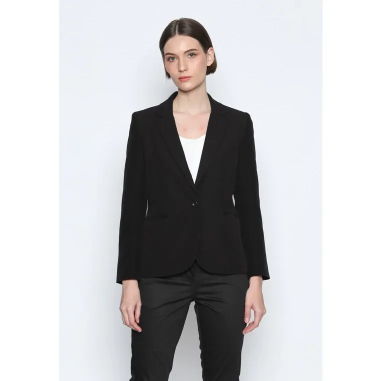 Blazer Wanita Hitam VALINO LADIES
