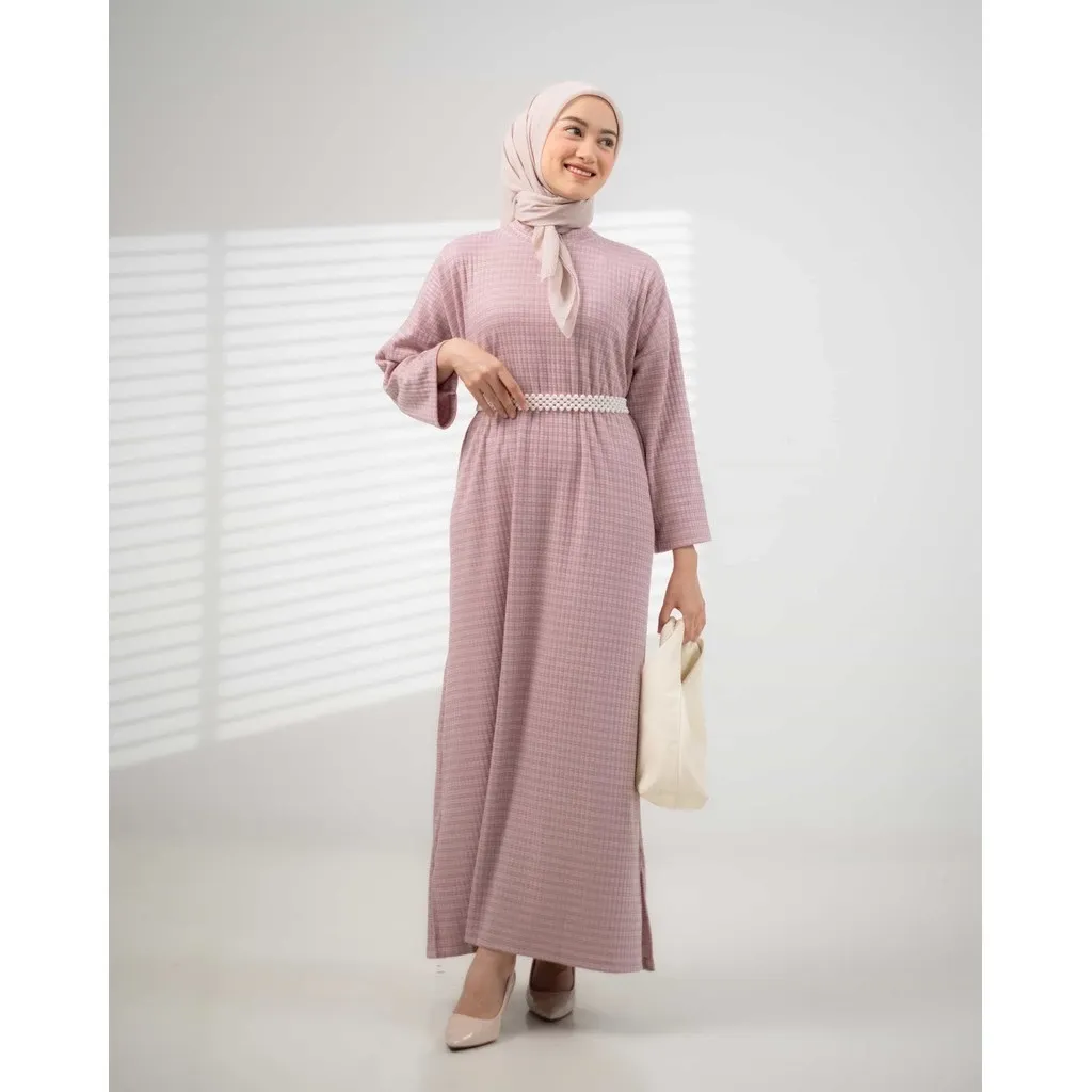 Braidyn Midi Dress Basic Oversized Knit Kasual