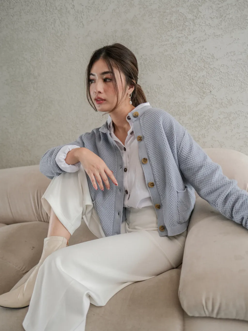 Cardigan Rajut Wanita Asiro Haruka