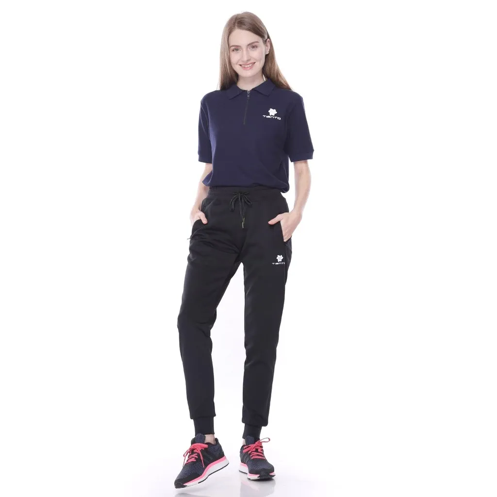 Celana Jogger Panjang Wanita Hitam