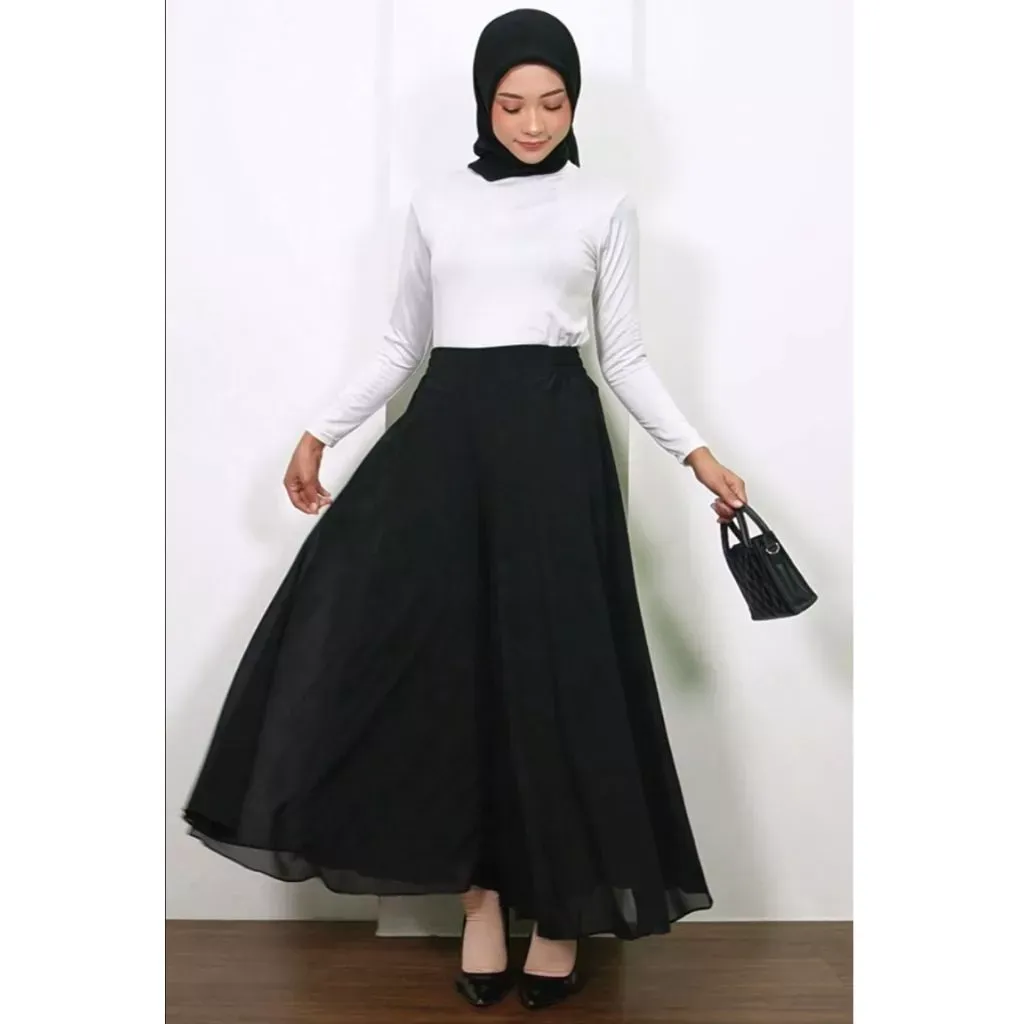 Celana Kulot Panjang Wanita Muslimah Cerutty Babydoll Terbaru Terjangkau