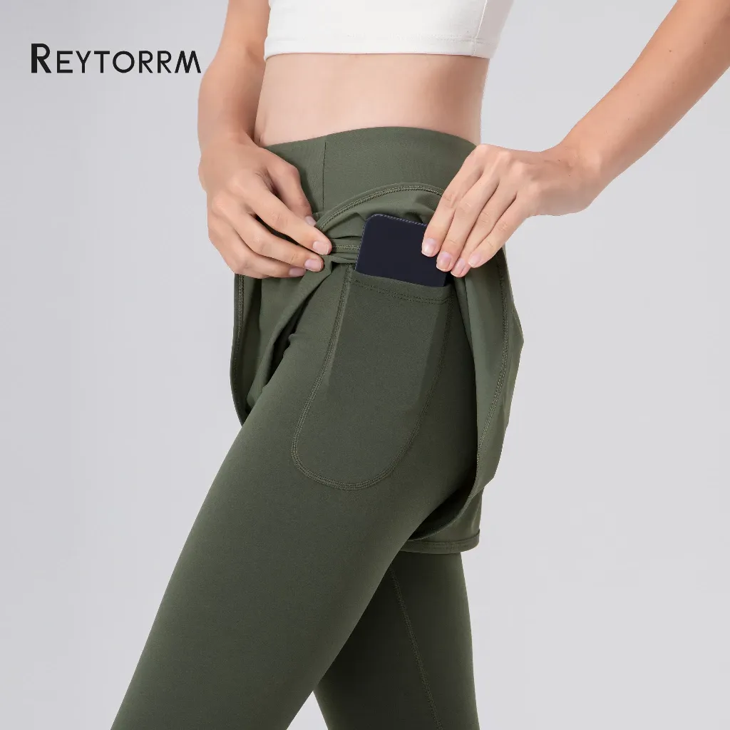 Celana Legging Wanita High Waist Polos untuk Bersepeda dan Jogging