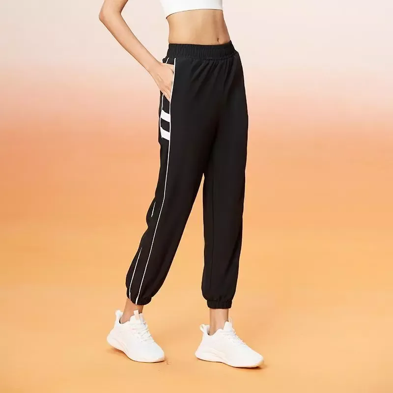 Celana Panjang Wanita High Waist Jogger Pants Olahraga Sejuk dan Lembut