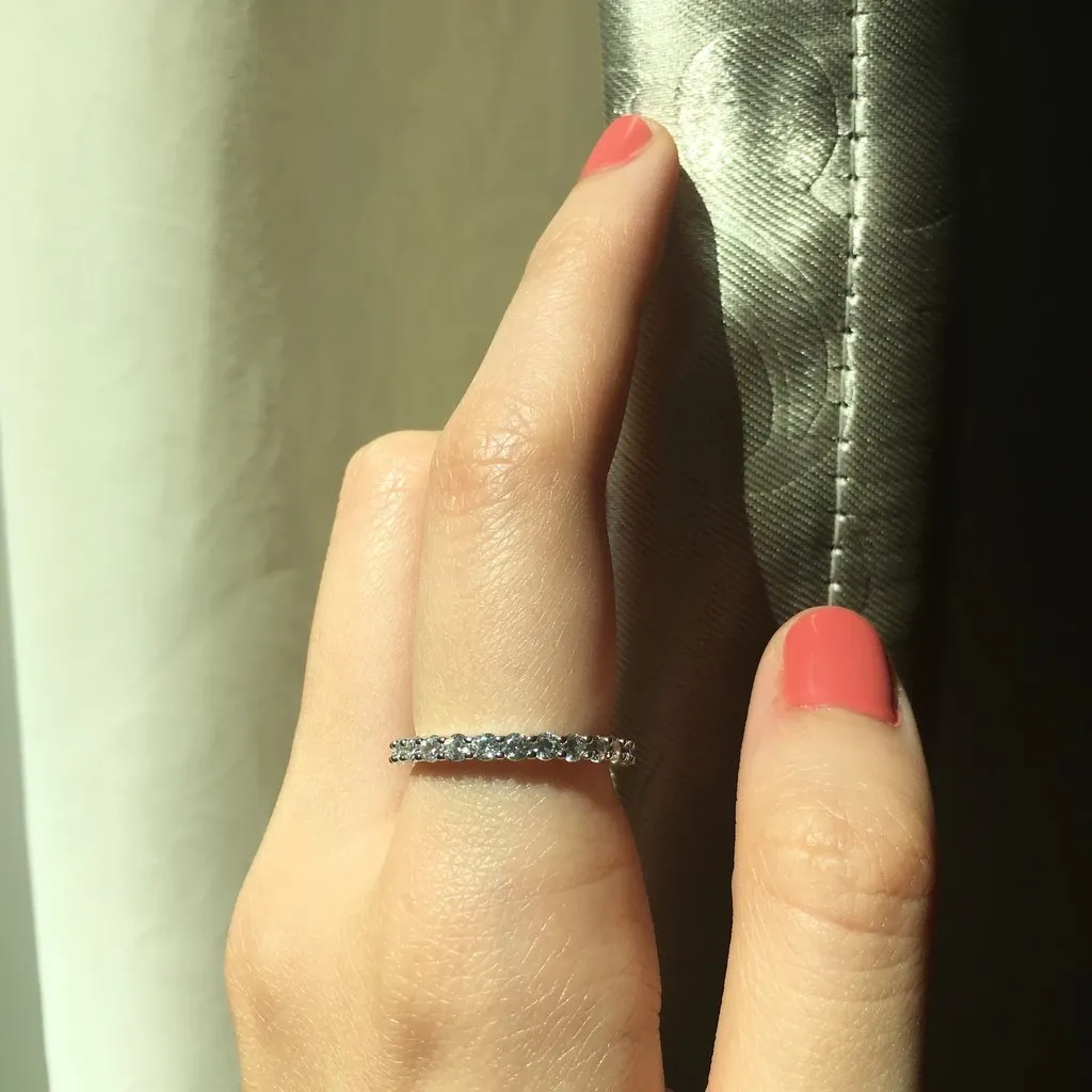 Cincin Rhodium Wanita Emma