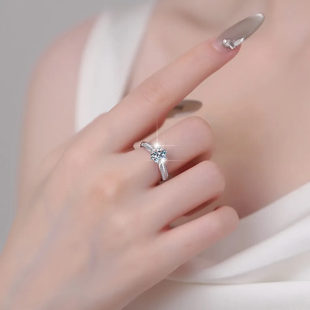 Cincin Tunangan Wanita Berlian 2 Karat Sertifikat GRA