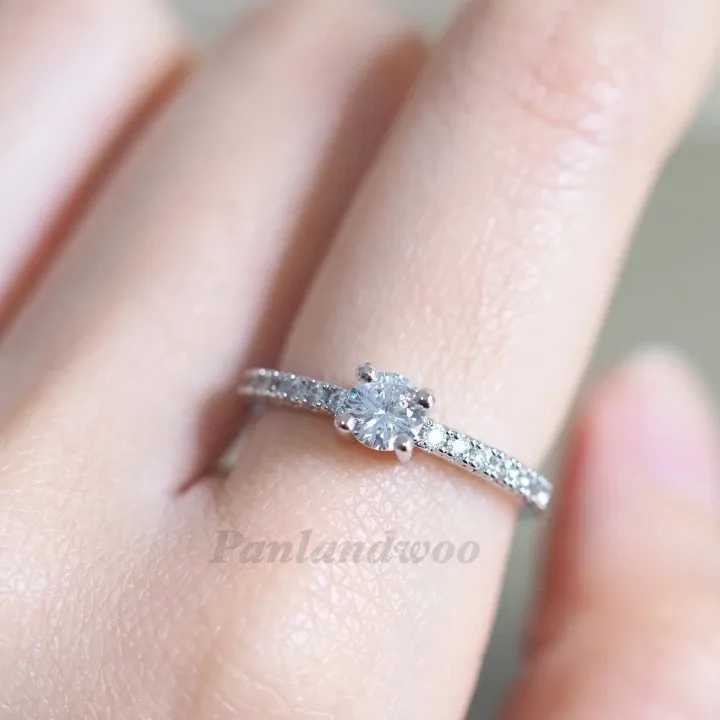Cincin Wanita Rhodium Baby