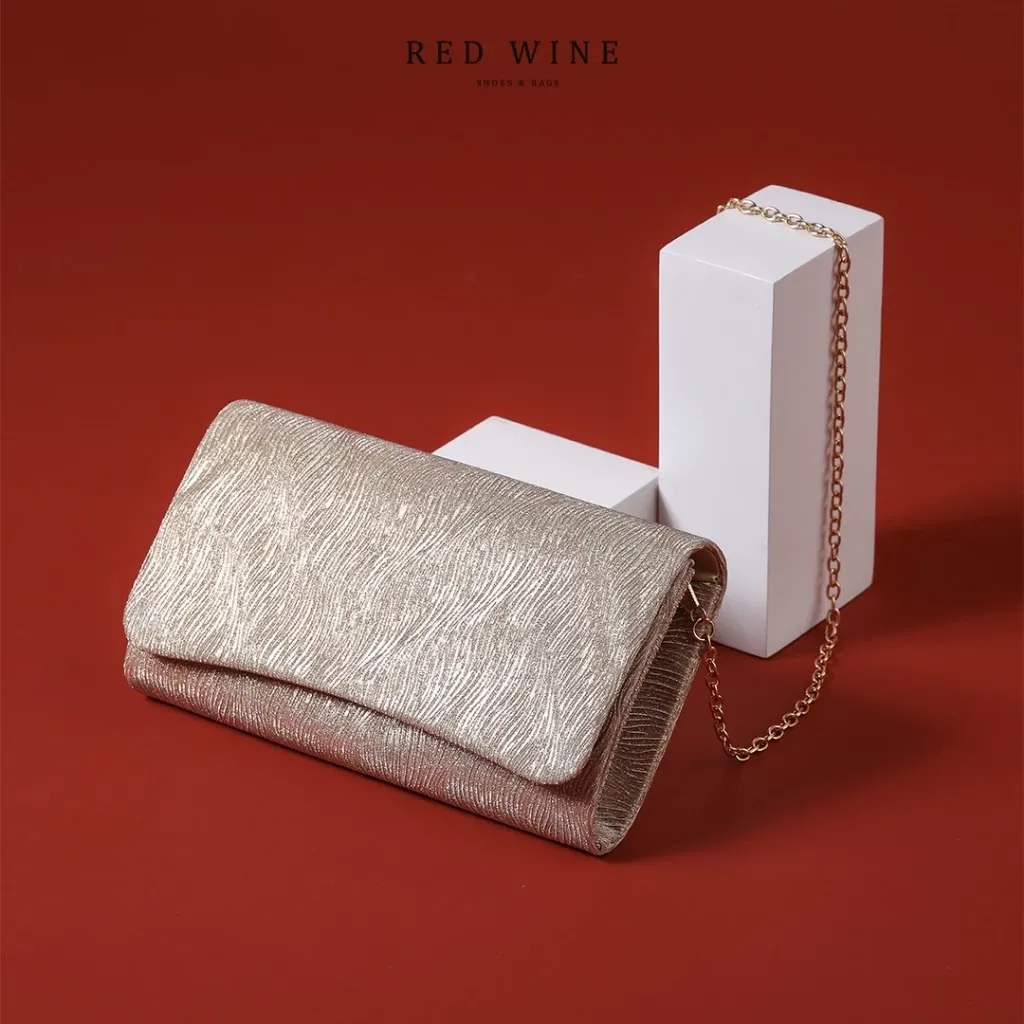 Clutch Pesta Wanita Celestia V2321 Red Wine