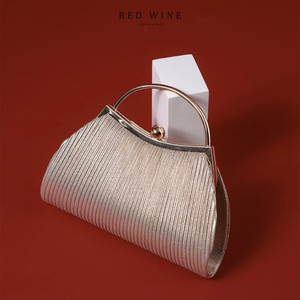 Clutch Pesta Wanita ELYSIAN Red Wine V2084-1