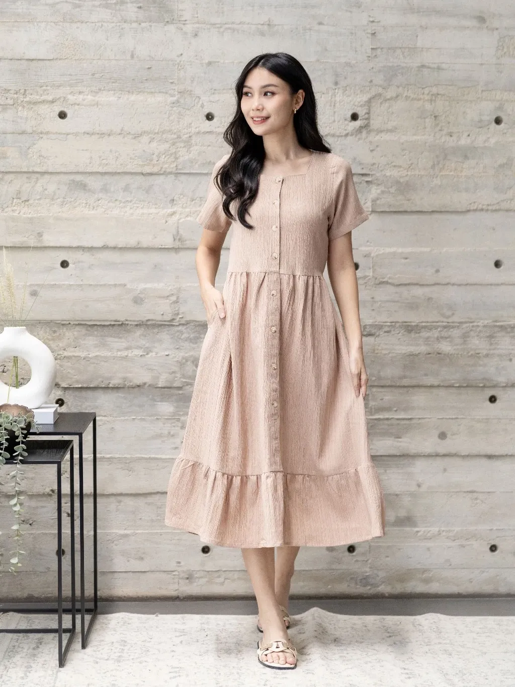 Dress Midi Baby Crush Wanita