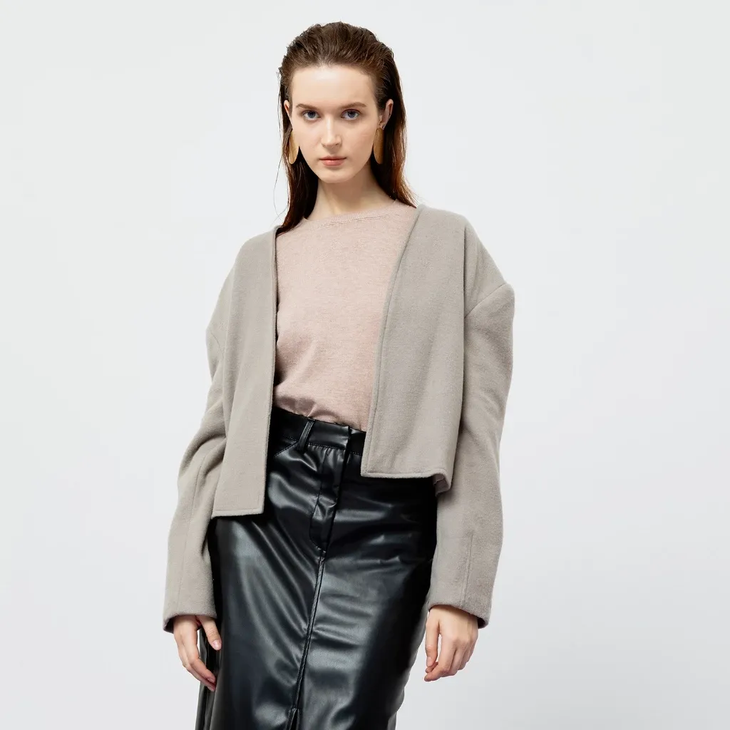 Elara Grey Cardigan