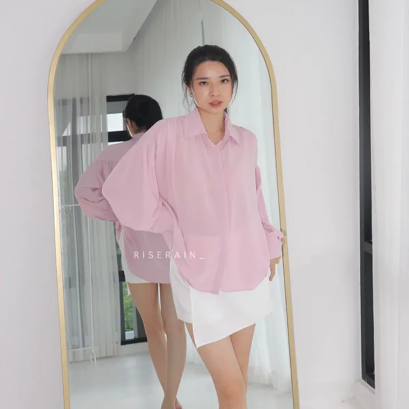 Erina Blouse Lengan Panjang 50% Diskon