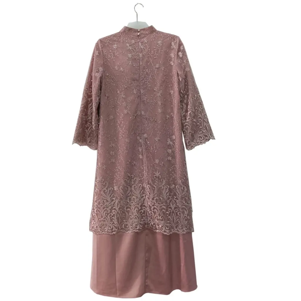 Gamis Brukat Kurung Lyne Halim 8115