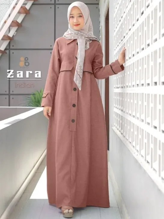 Gamis Zara Casual Busui Friendly