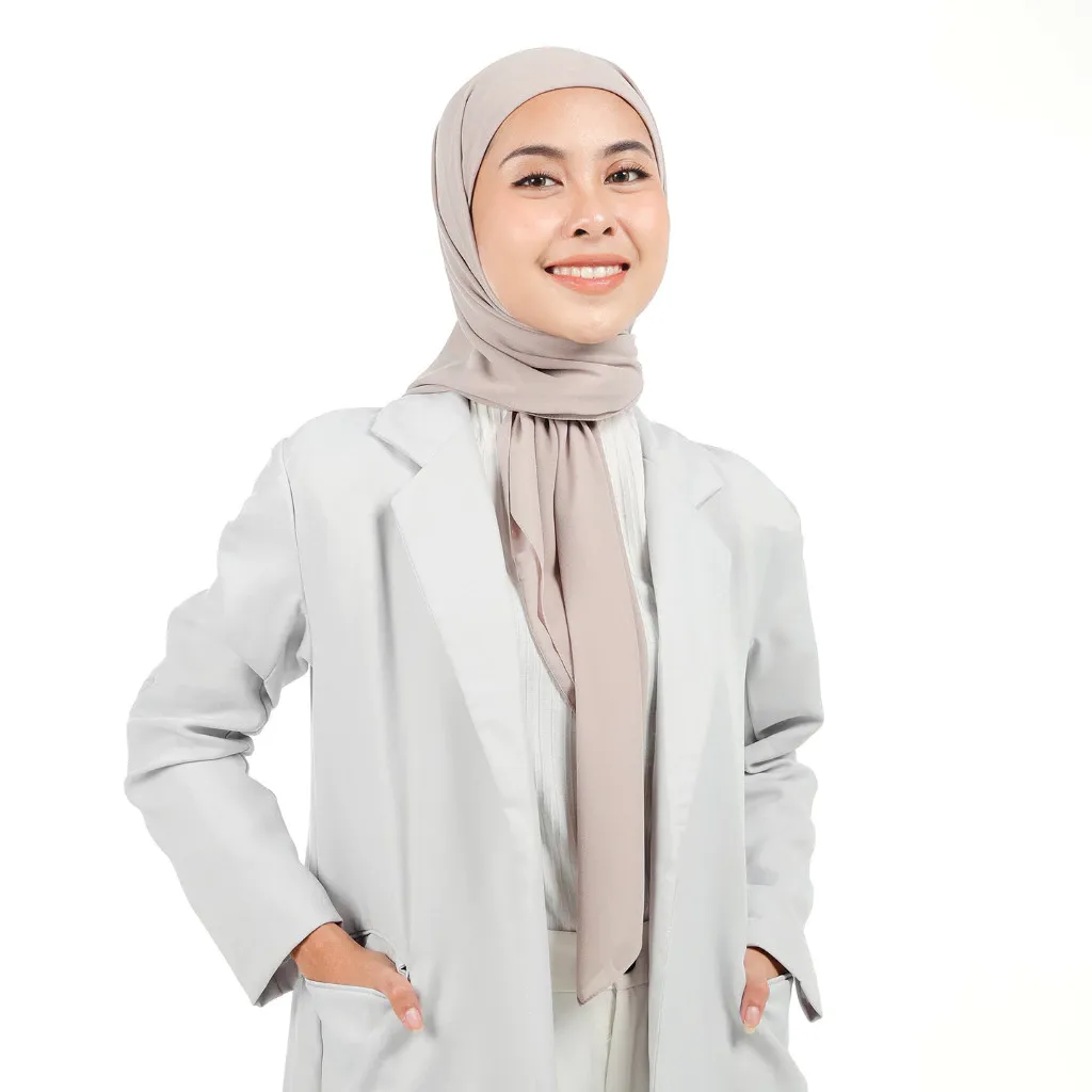 Hijab Nussa Square 2in1 Instan 2-Layer