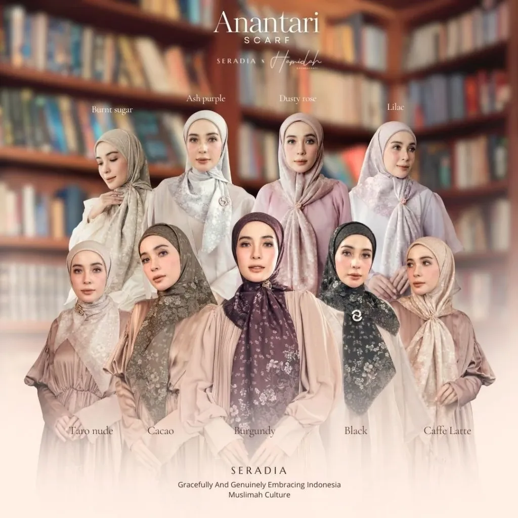 Hijab Segi Empat Anantari Seradia Hamidah