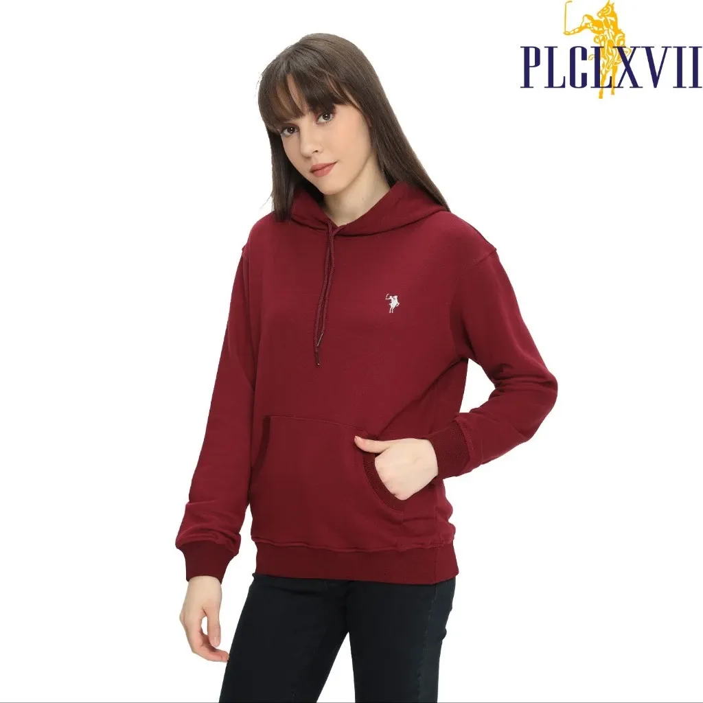 Hoodie Wanita Logo Kecil PLCLXVII 1506