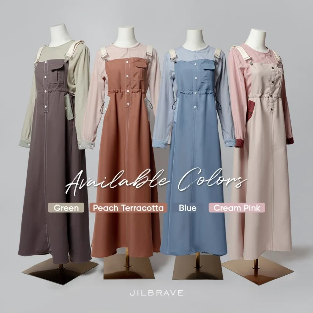 Jilbrave Zeeza Gamis Sporty Casual Outdoor