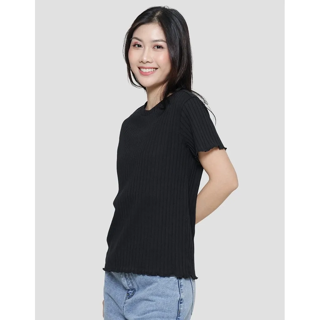 Kaos Polos Wanita Lengan Pendek