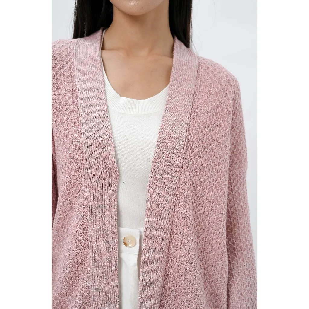 Kardigan Rajut Wanita COME Twist Knit 888 (3 Warna)