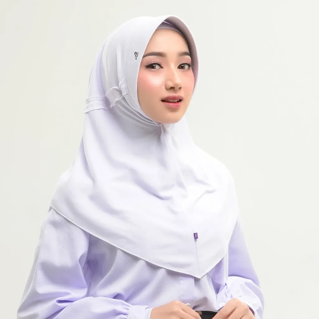 Kerudung Sekolah Instan Morgan