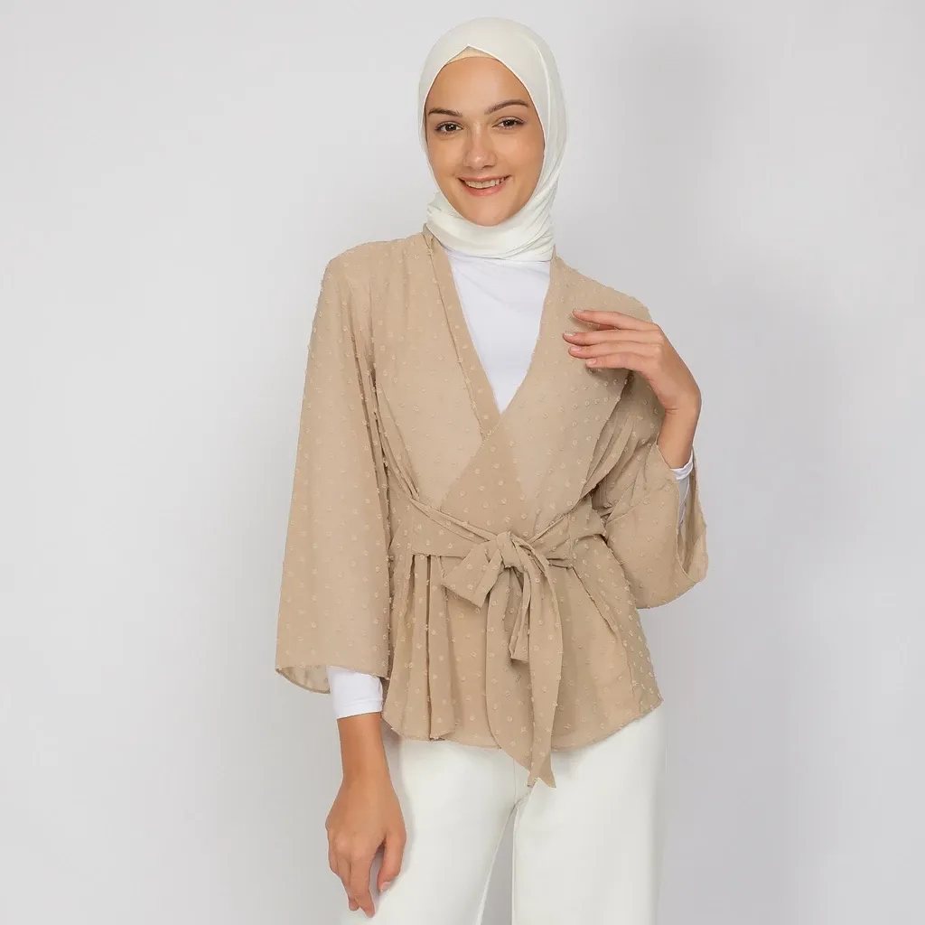 Kimono Wanita Emikoawa Clarabel untuk Lebaran