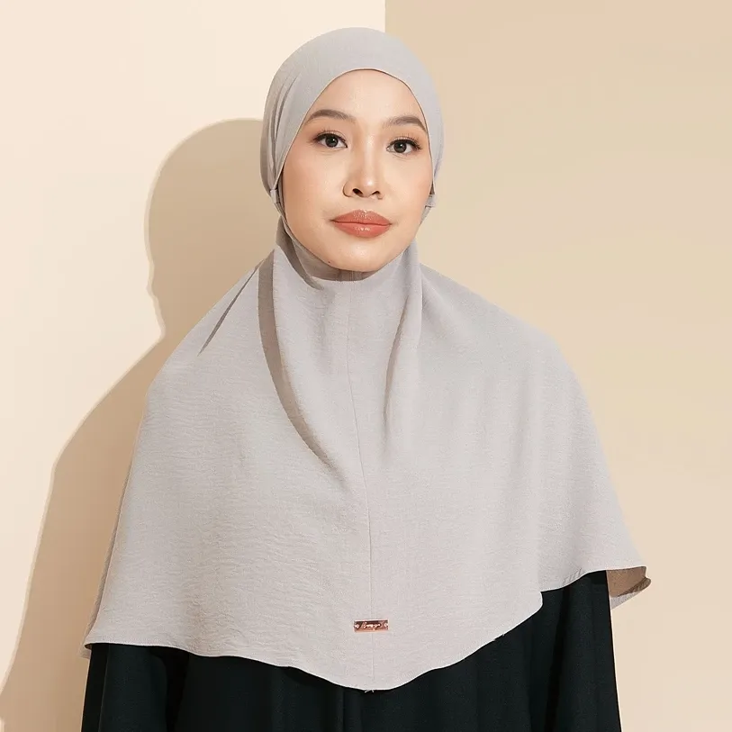 Lozy Hijab Biyya Instan Crinkle Bergo Umroh 237K 3pcs