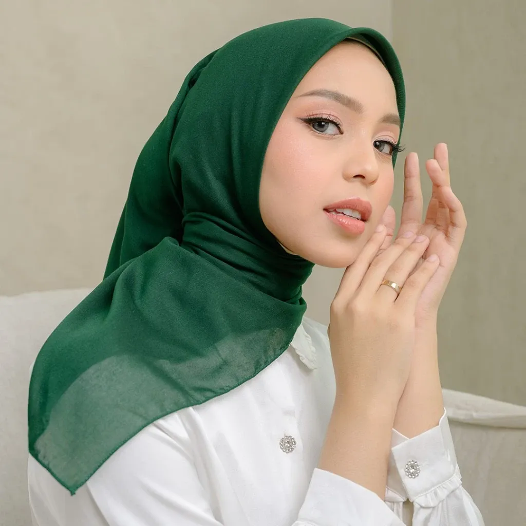 Lozy Hijab Haraa Voal Plain 2pcs 149K