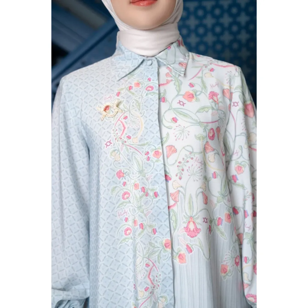 Nirmala Tunic Aqua Breeze