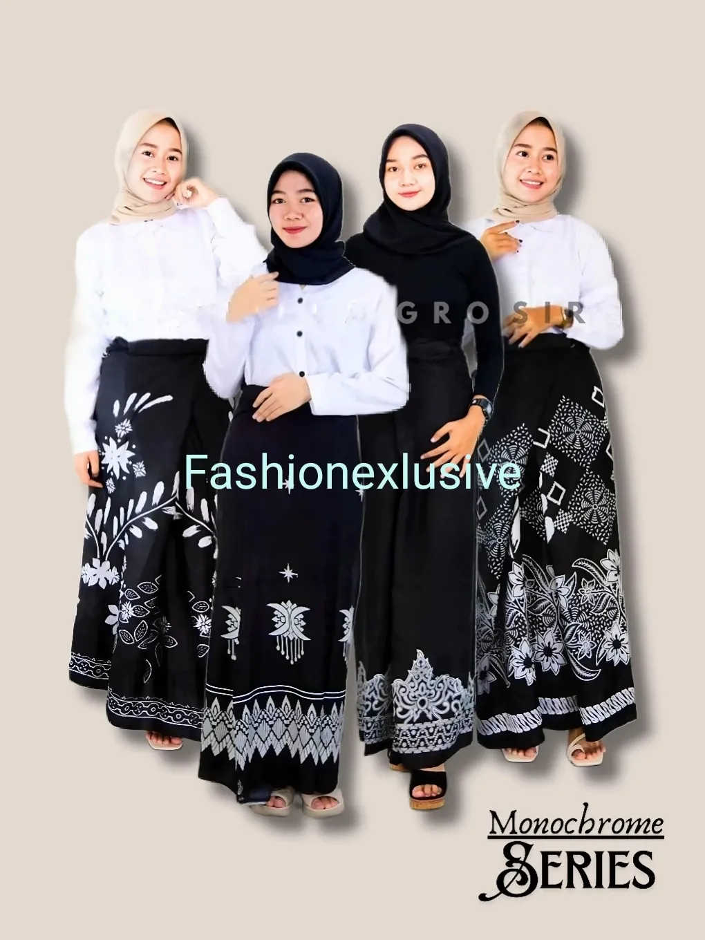 Paket Hemat Sarung Wanita Bahan Rayon Dingin