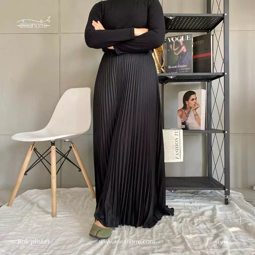 Rok Plisket Eleanorre untuk Wanita