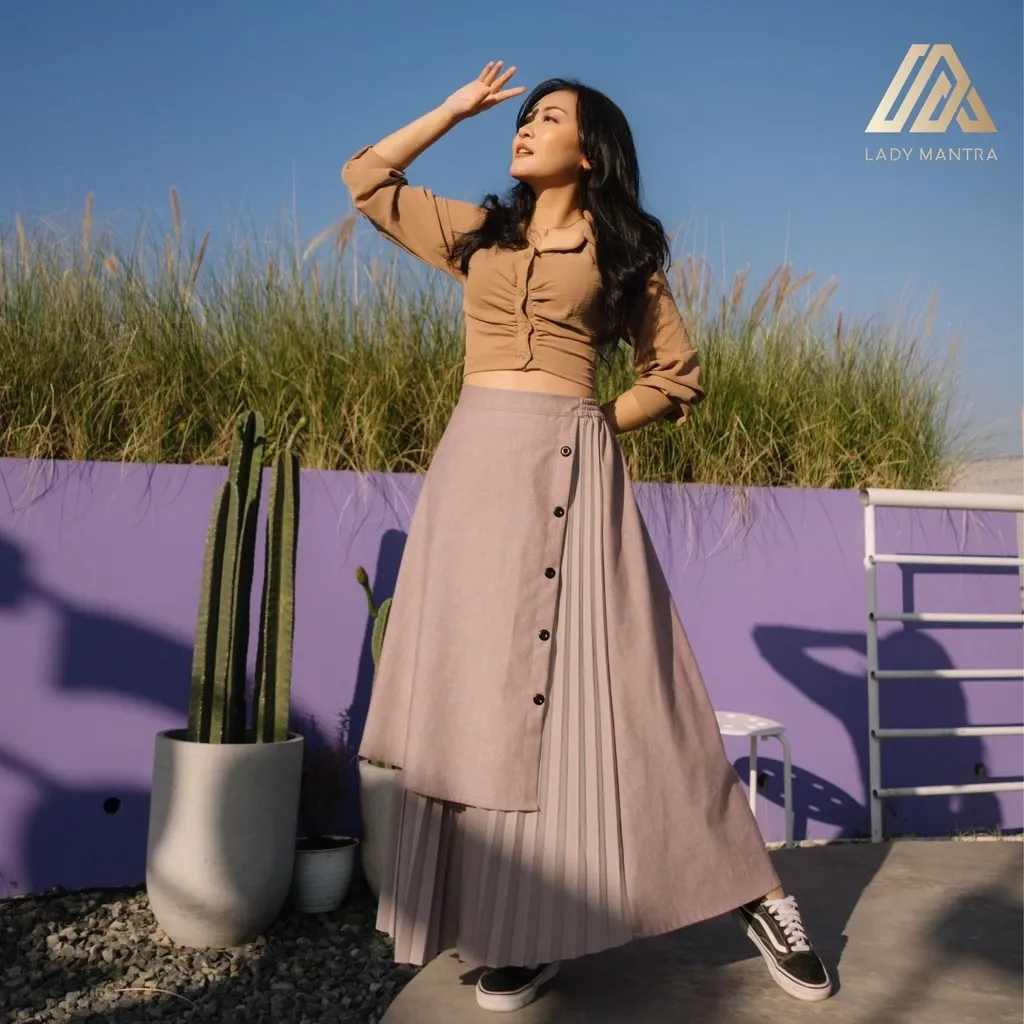 Rok Plisket Leda Premium