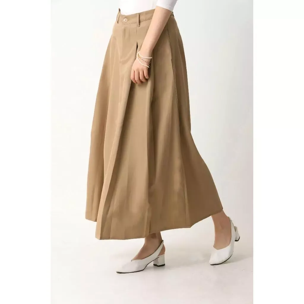 Rok Plisket Maxi Wanita Amna