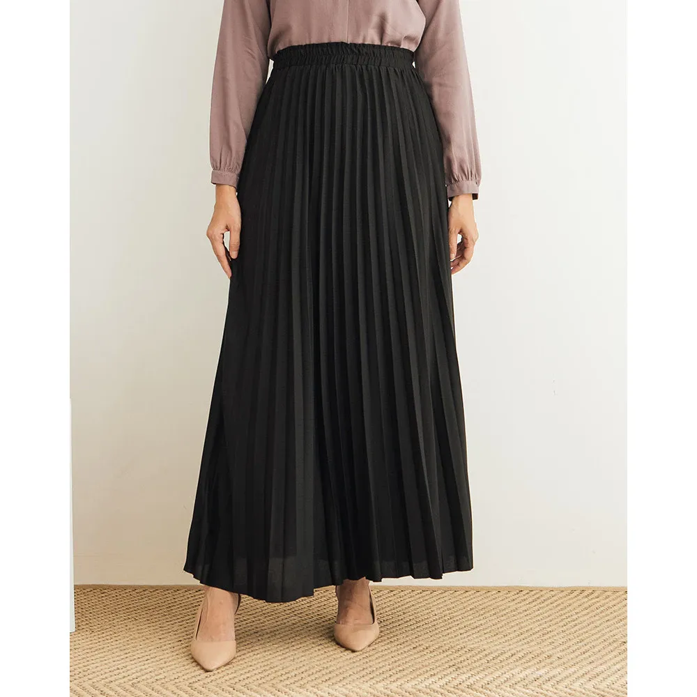Rok Plisket Monochrome Geulis.id (8 Warna)