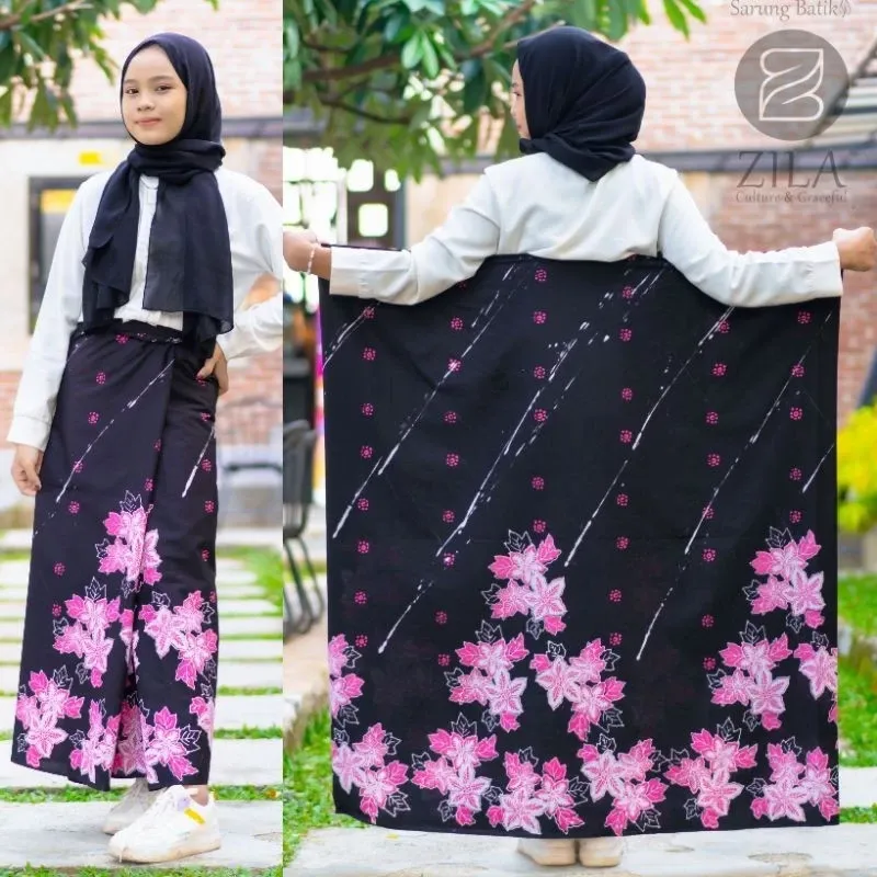 Sarung Batik Wanita Motif Avellin Katun