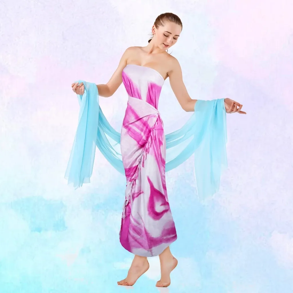 Sarung Pantai Bali Ombak Wanita