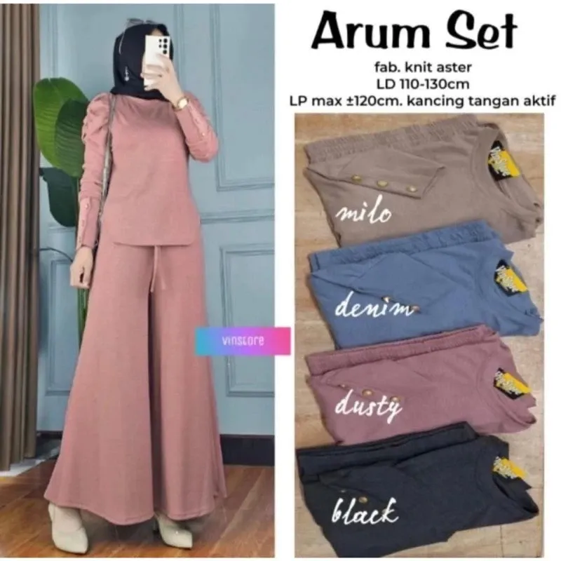 Setelan Knit Polos Tangan Balon
Setelan Arum
Celana Kulot Arum
One Set Wanita
OOTD Set Wanita Polos
Setelan Polos Wanita
OOTD Arum Setcel
Palazo Inara
Set Wanita
Setelan Muslimah