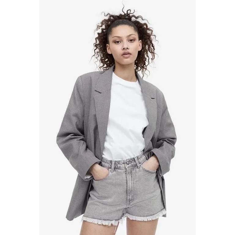 Shorts Denim Wanita High-waisted H&M