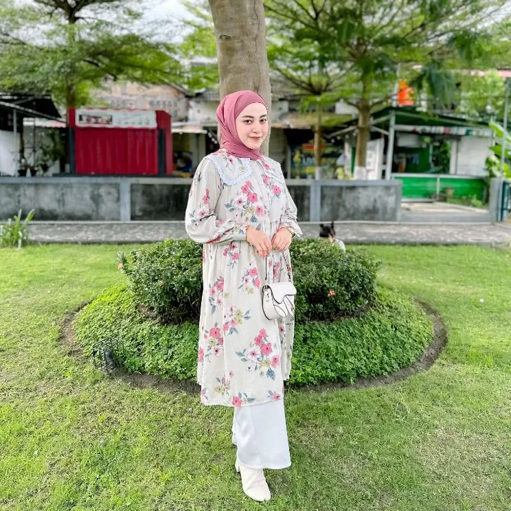 Tunik Kembar Mama dan Anak Perempuan