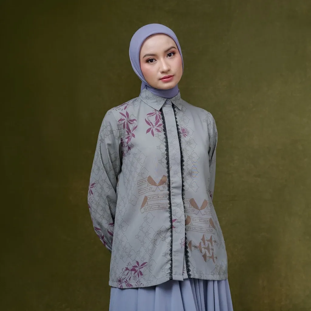 ZM Zaskia Mecca Kemeja Hazima Jelita Indonesia Palembang